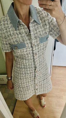 CLAUDIE PIERLOT Tweed Dress/ Tweedkleid XS/S