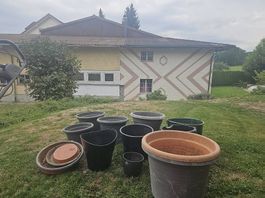 Kübel und Pflanztöpfe
