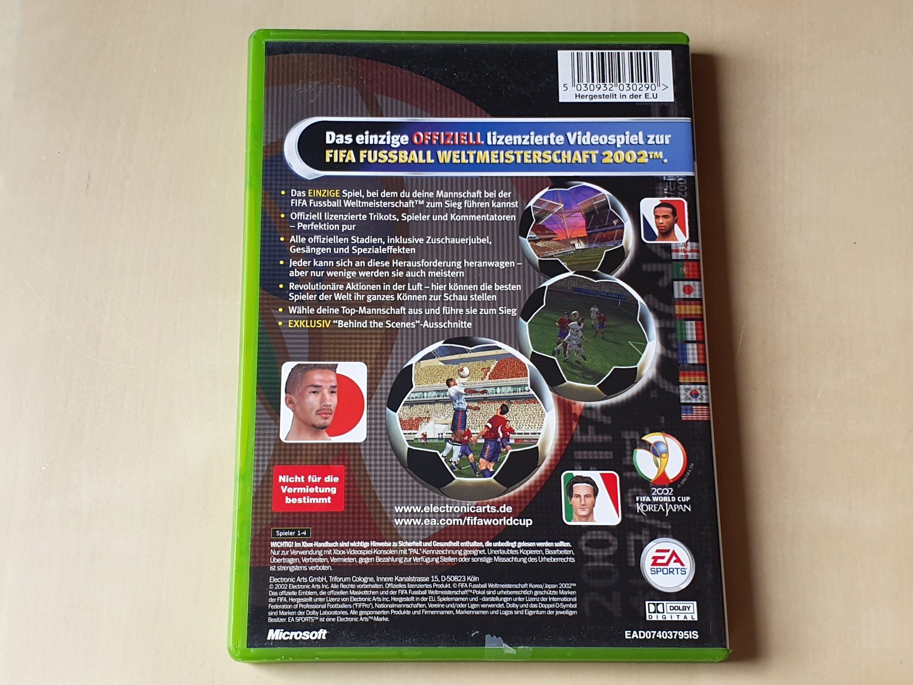 Microsoft Giochi: FIFA Fussball WM 2002 – Usato da Stansstad venduto da collectorsshop 1