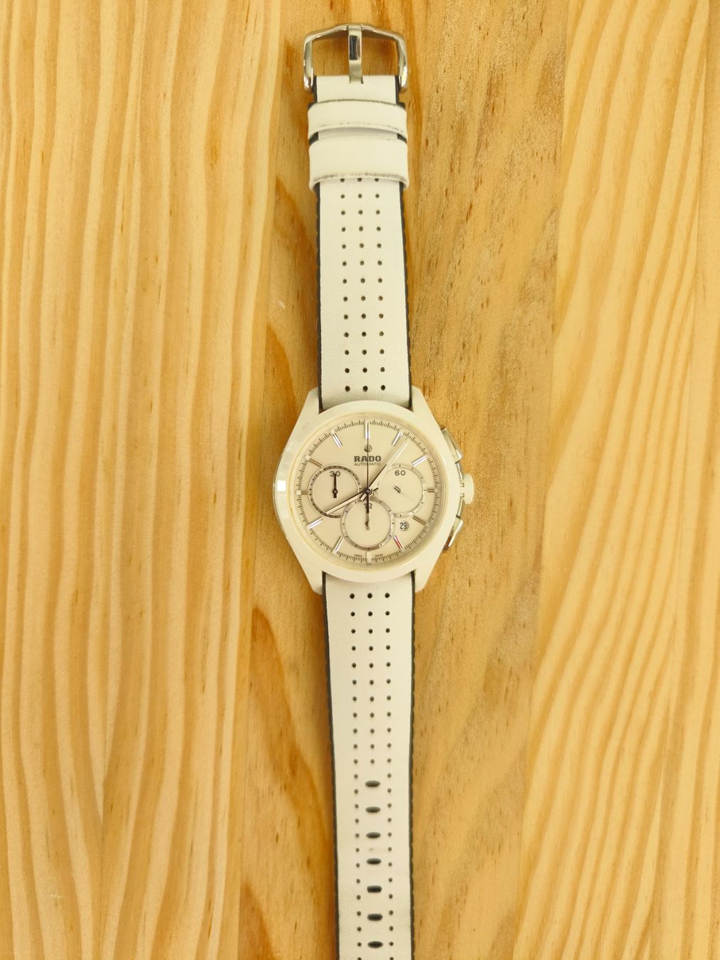 Rado Orologi: Rado - HyperChrome Automatic weiss statt Neu CHF4400 – Usato da Horgen venduto da mar_tdt5 5