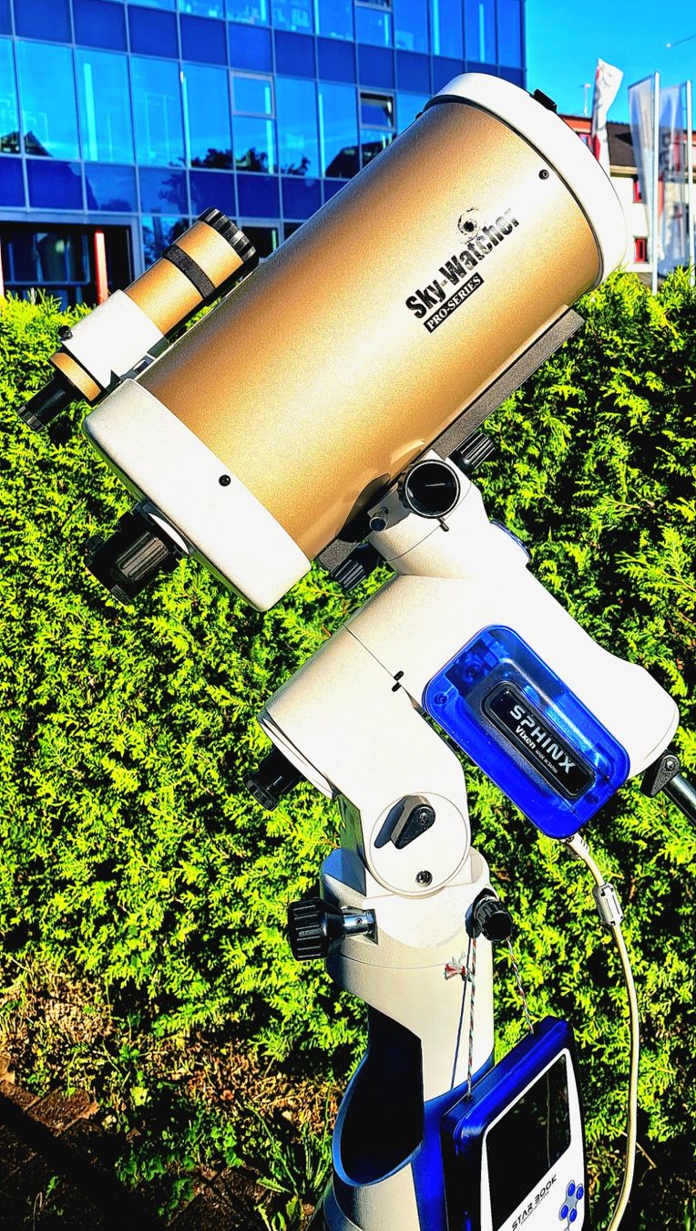 Vixen Telescopi: VIXEN Sphinx MAK 150 mit Zubehör – Nuovo (secondo la descrizione) da Egnach venduto da ASTROFRITZ 1