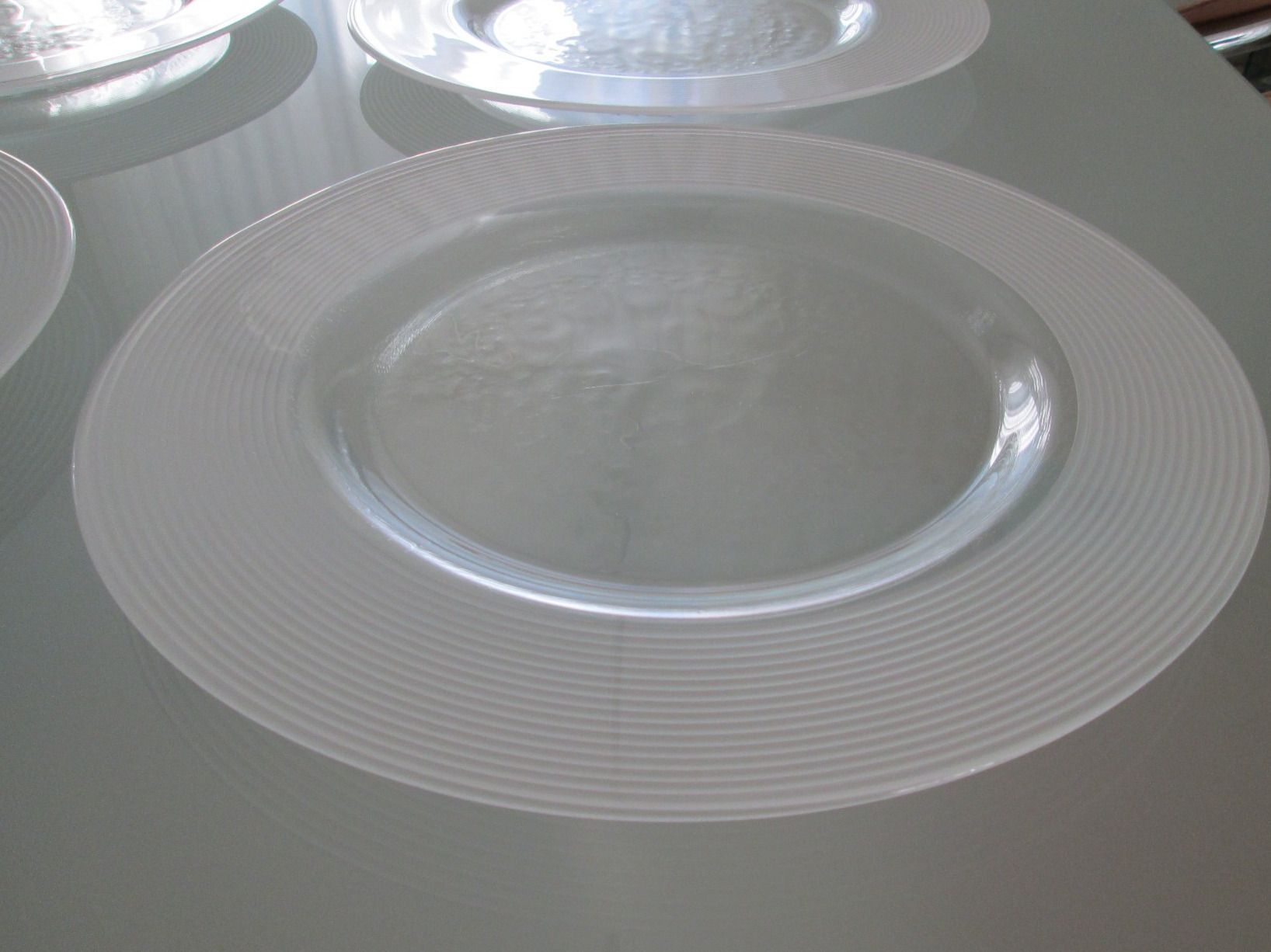 Piatti: 8Stk. Glasteller gross D-33cm. – Usato da Movelier venduto da ddomenika 2
