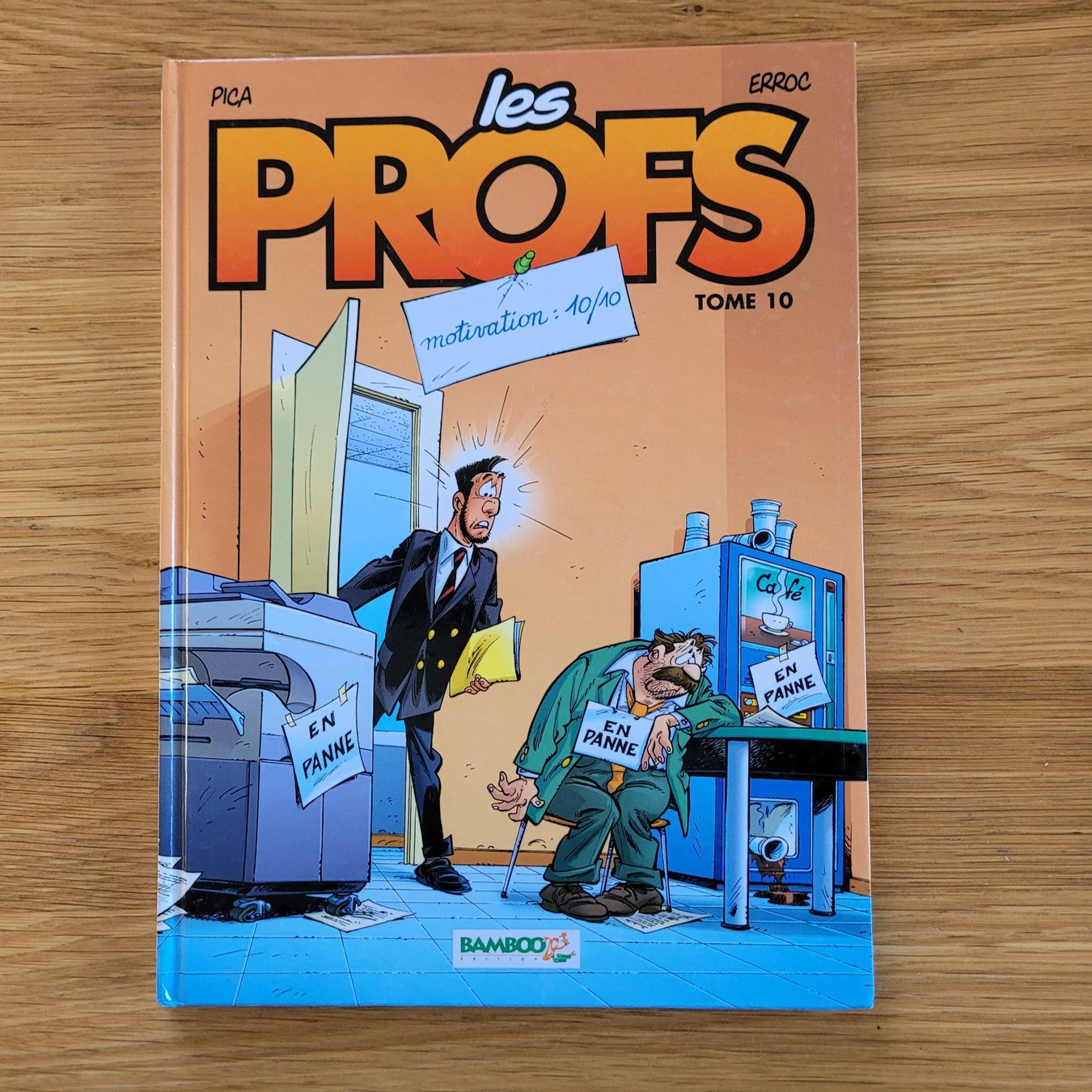 BD: BD EO Les profs 10. Motivation : 10/10 – D'occasion à Biel/Bienne par Destockweb
