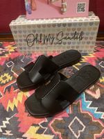 Ledersandalen Grosse 37  - NEU - black- Espania