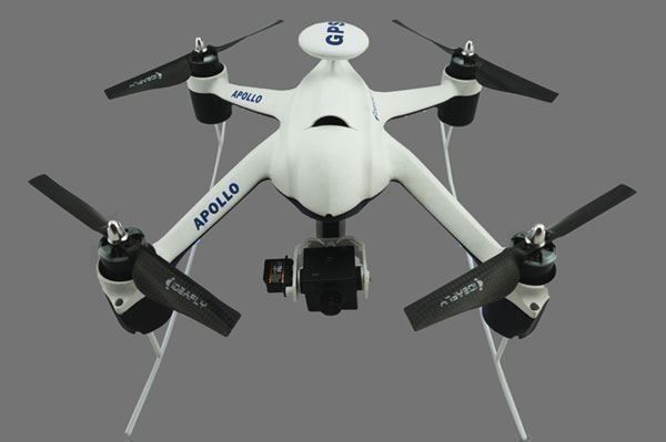 RC Modellbau: Apollo A Quadrocopter in blau, RTF-Modell von IDEA-Fly – Neu (gemäss Beschreibung) aus Entlebuch von Hebu 2