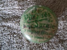Dose PINAISES de SURETE leer Vintage Dose Sammlerdose