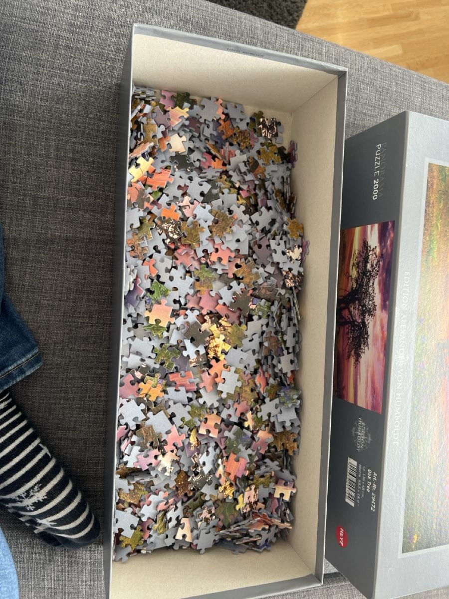 Heye Puzzles: Heye Puzzle 2000 - Baum im Abendrot Humboldt – D'occasion à Heerbrugg par bluekolibri 2