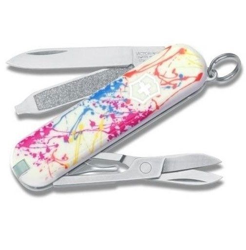 Victorinox Coltelli tascabile: Victorinox Classic Limited Edition 2010 Splatter – Nuovo (secondo la descrizione) da St. Margrethen SG venduto da vista23 2