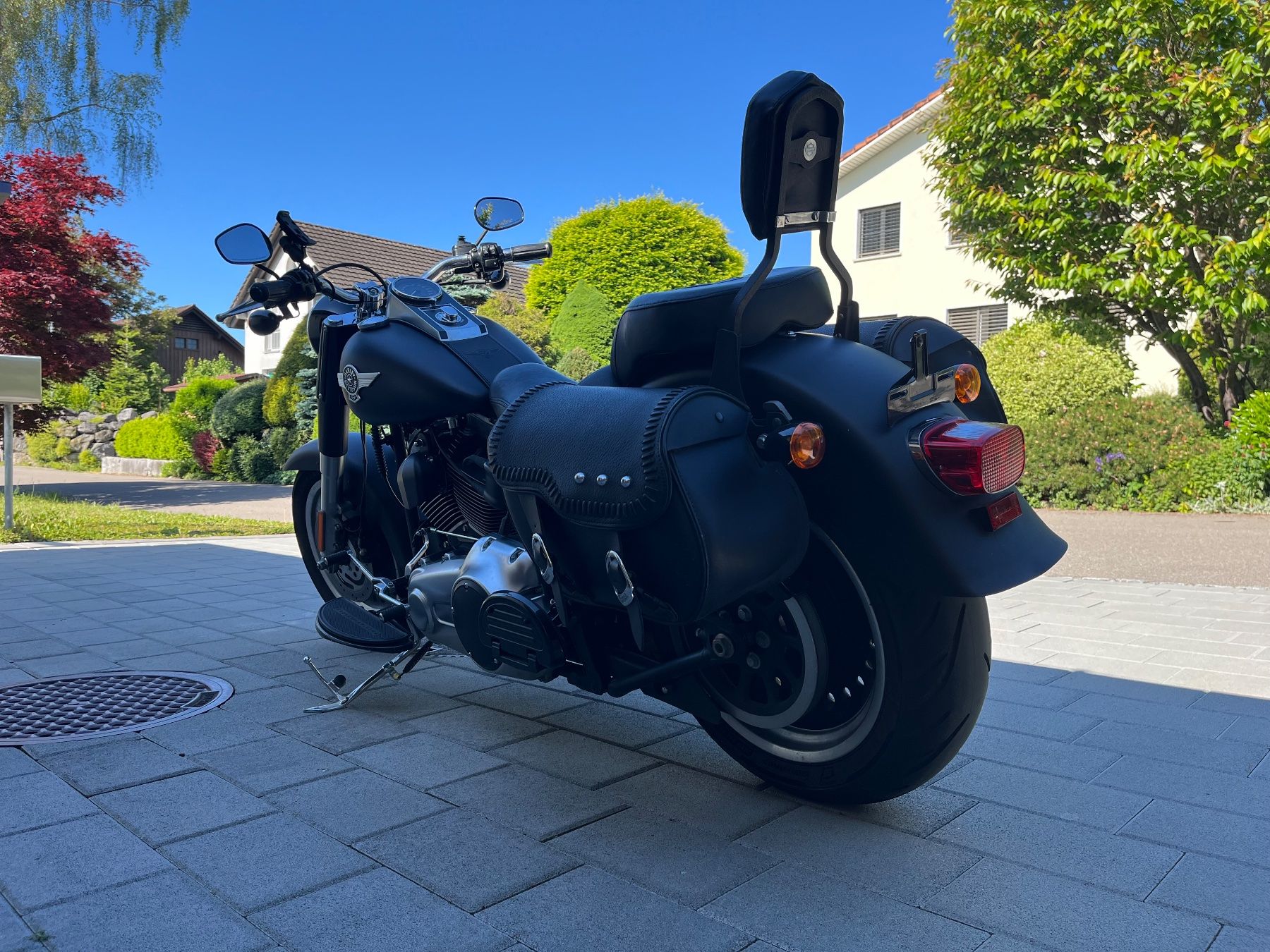 Harley-Davidson Chopper: HARLEY-DAVIDSON SOFTAIL - FLSTFB FAT BOY SPECIAL ABS – Usato da Niederhelfenschwil venduto da godstar 2