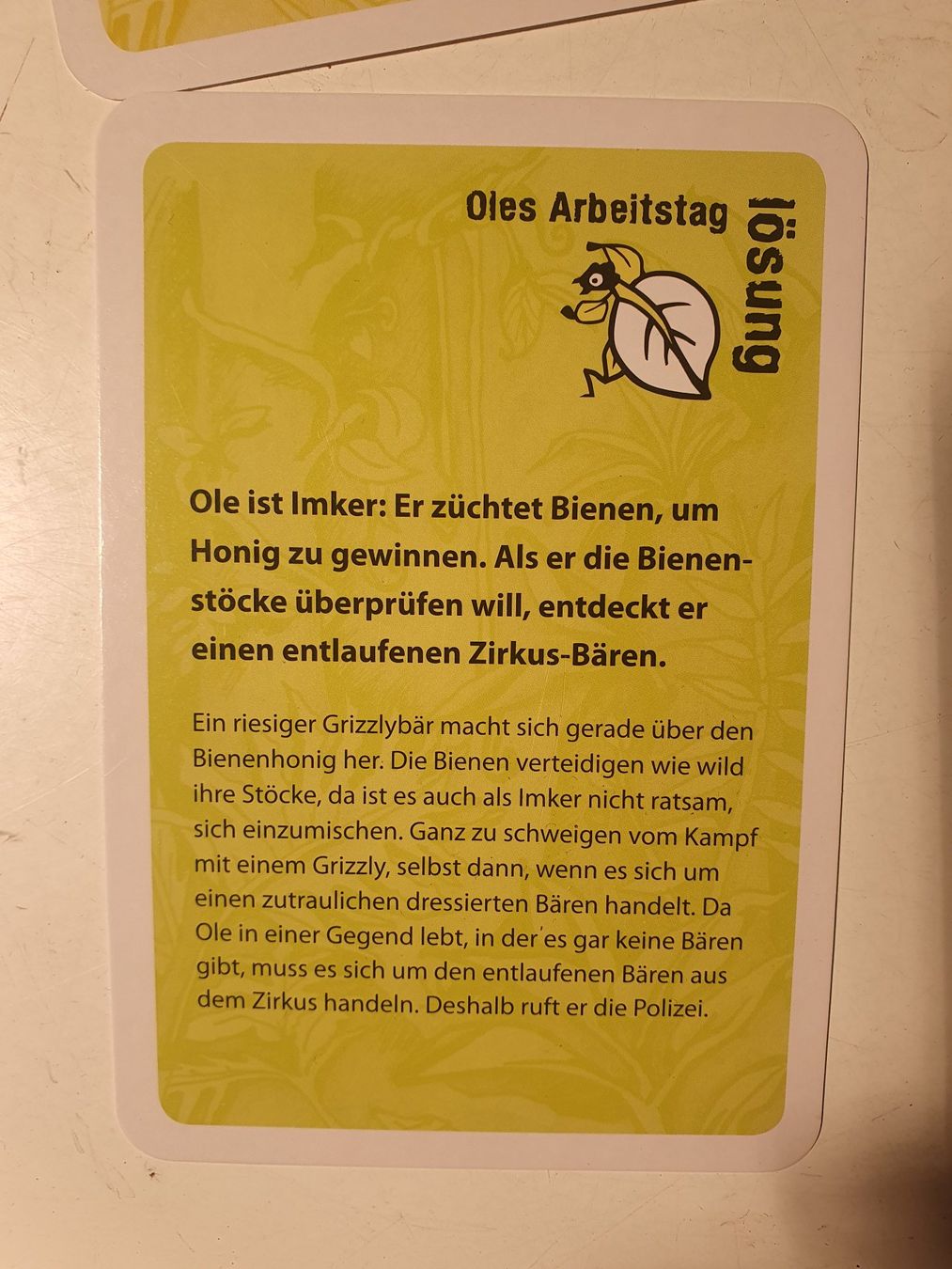 Giochi: Rätselkartenset Green Stories – Usato da Zürich venduto da loosebone 4