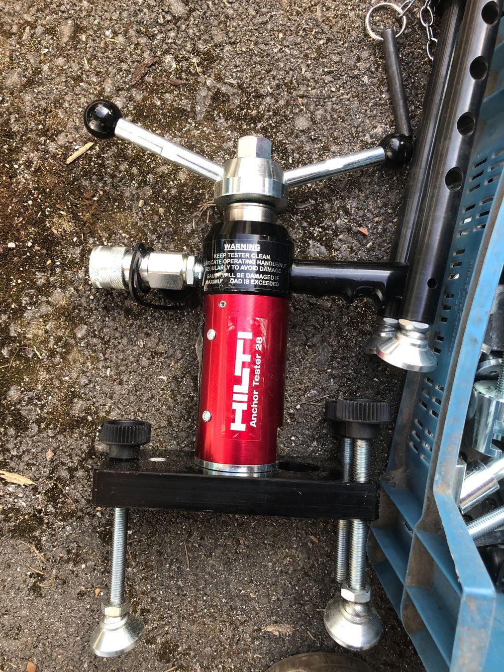 Hilti Misurare: 5 testeurs d’ancrage Hilti – Usato da Chénens venduto da splitsuisse 8