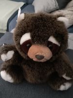 Handpuppe Waschbär braun