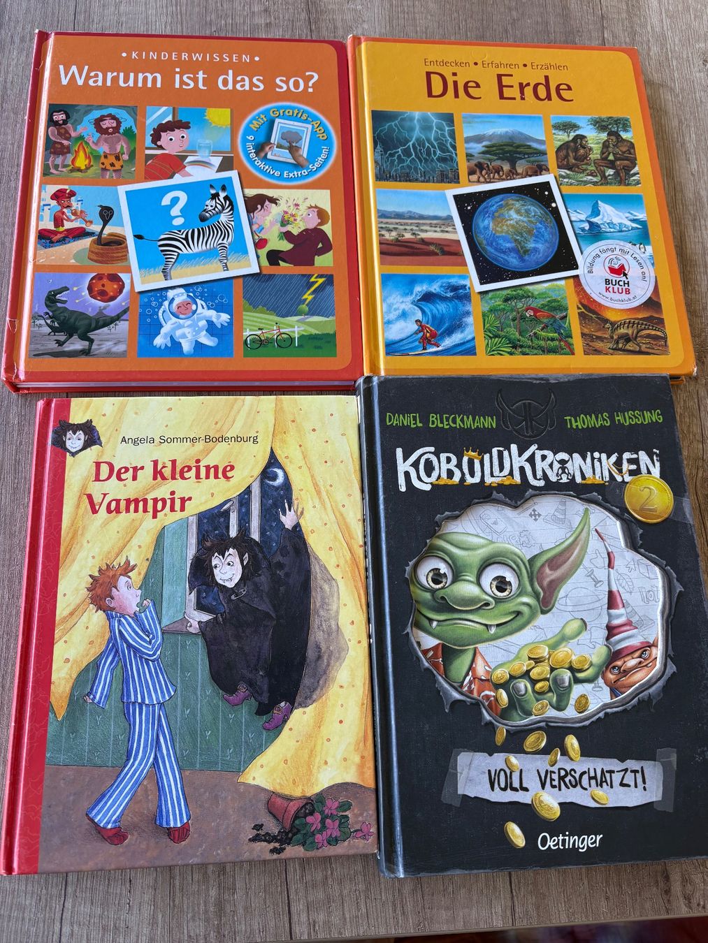 Bücher: 4 Kinderbücher – Gebraucht aus Schübelbach von S1CH