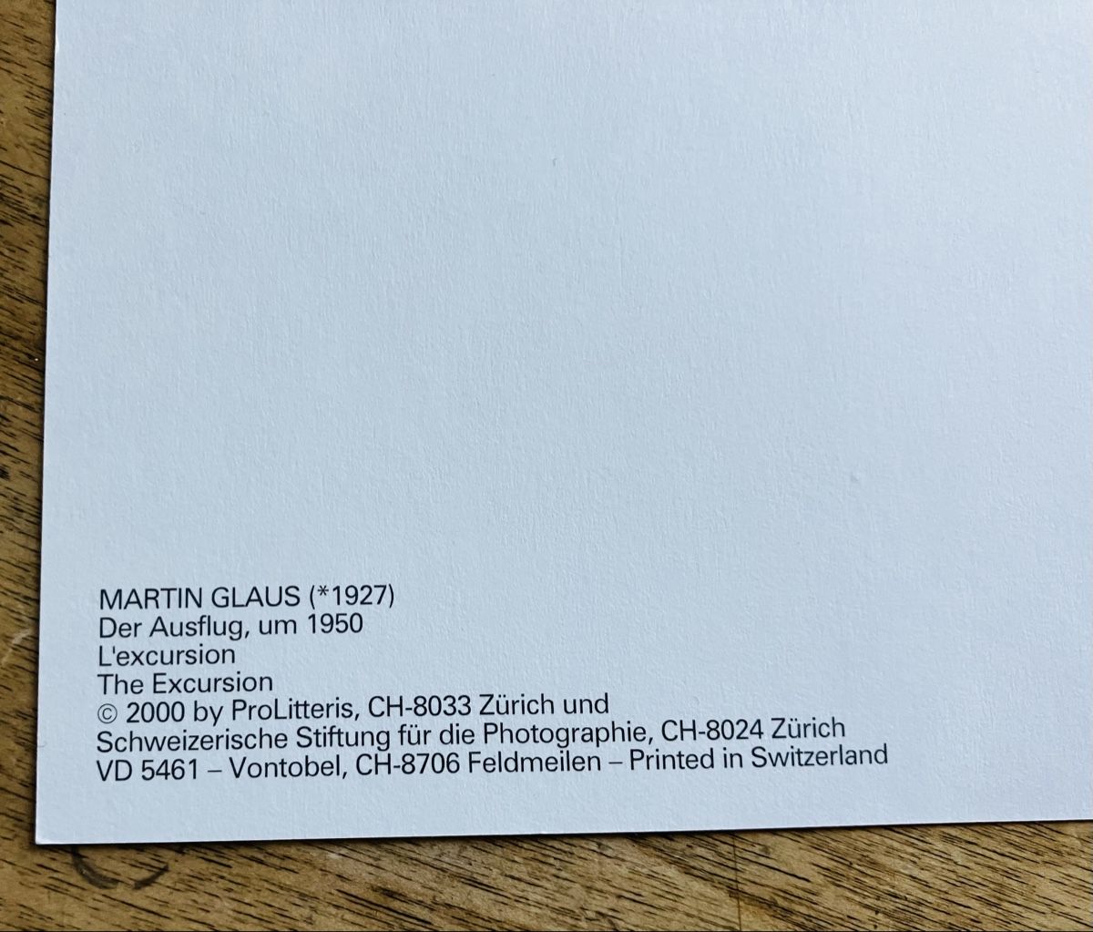 Cartoline postali: AK Martin Glaus – Nuovo (secondo la descrizione) da Buchs AG venduto da Allerleis 2