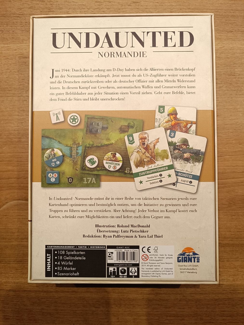 Spiele: Undaunted: Normandie Brettspiel – Gebraucht aus Lyss von Fankman 1