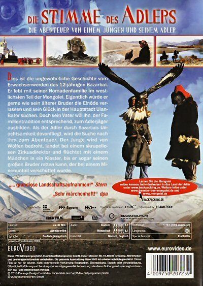 Tutti i DVDs: Die Stimme des Adlers [DVD] – Nuovo e nell'imballaggio originale da Reckingen VS venduto da Melando 1