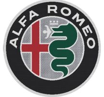Alfa Romeo Aufnäher 75mm Patch (Art. 21823)