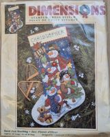 Dimensions Stickpackung Snow Fun Weihnachtsstrumpf neu