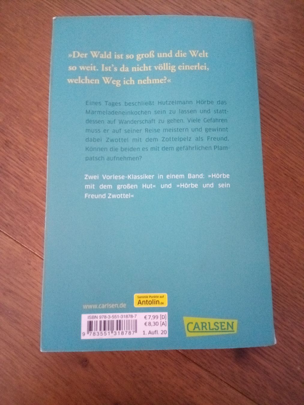 Livres: Das grosse Hörbe Buch Otfried Preussler Carlsen  – D'occasion à Volketswil par Car1 1