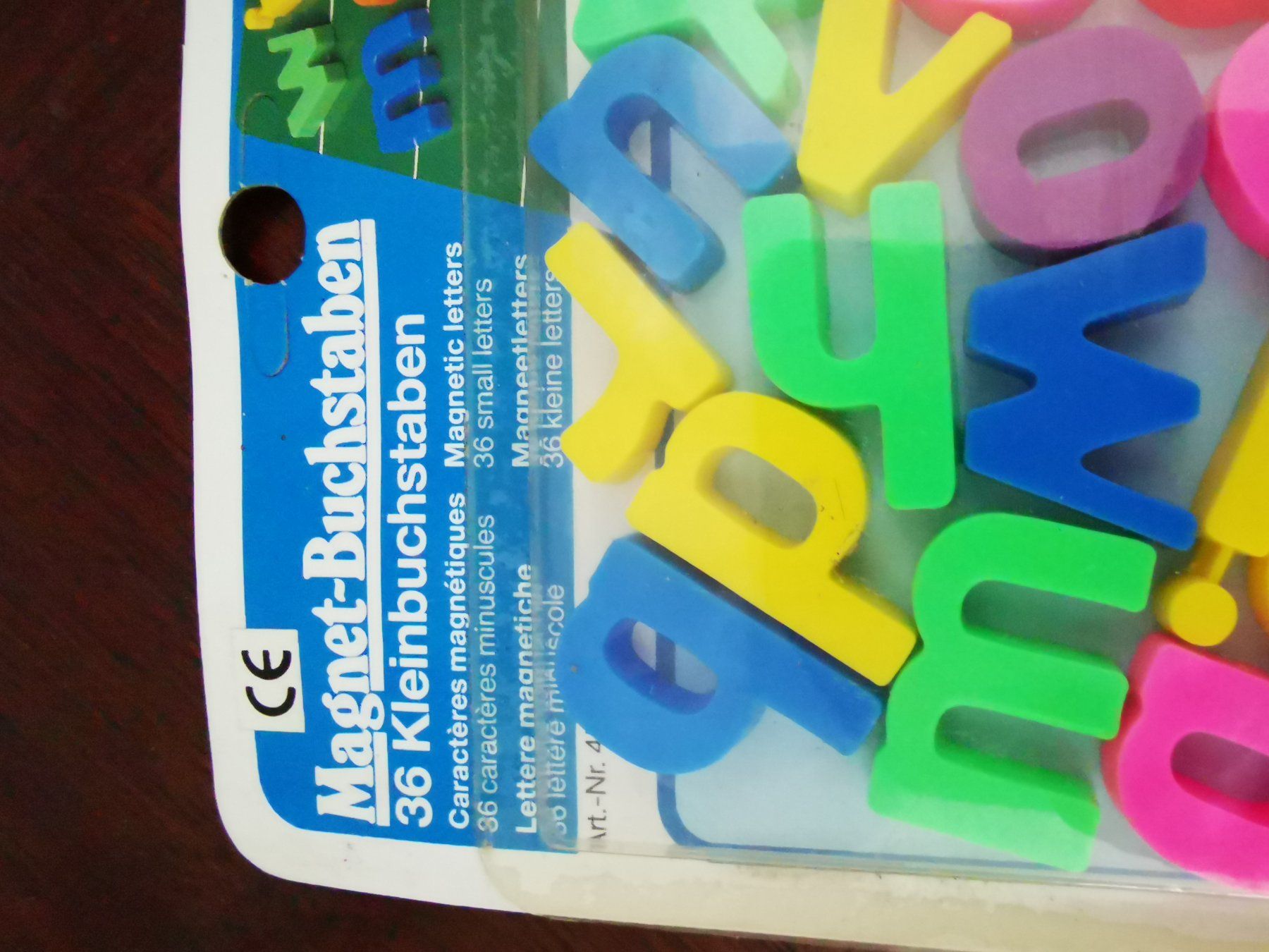 Giochi: Lettres magnétiques enfant 36 pièces multicolore – Nuovo e nell'imballaggio originale da Courtepin venduto da Fin_dj7p 6