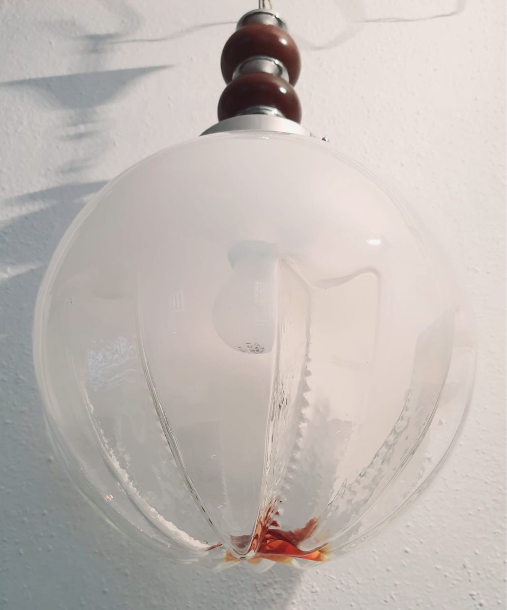 Lampade: Large vintage Sphere Mazzega 1970 – Usato da Bellinzona venduto da gal_fp9y 3