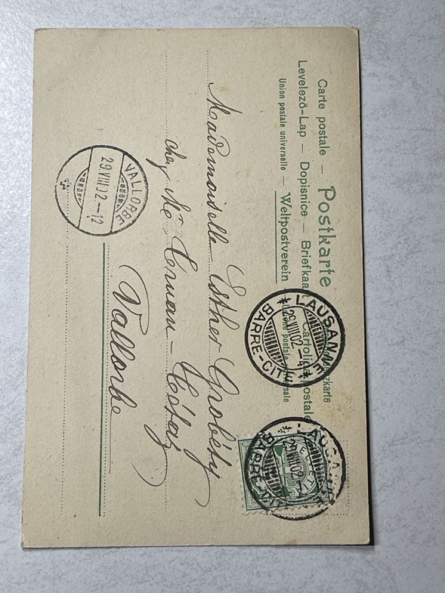 Cartoline postali: Alte Ansichtskarte mit Rosenmotiv, – Usato da Strengelbach venduto da Aschatan5 1