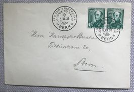 TAG DER BRIEFMARKE BERN 1937