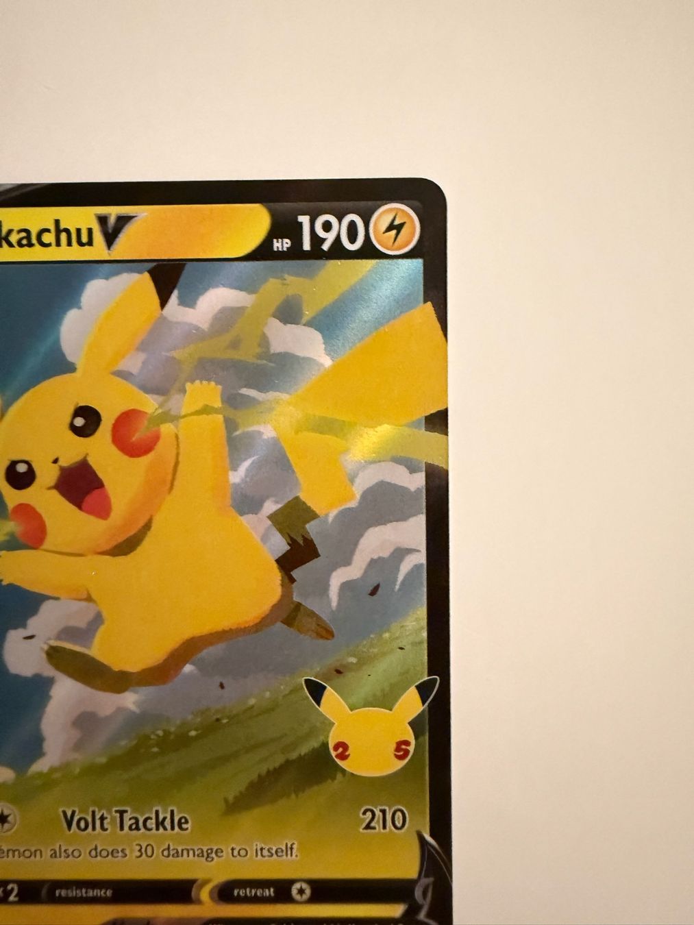 Pokémon Carte collezionabili: Pikachu V (Celebrations) – Usato da Biel/Bienne venduto da SeeLoewe55 3