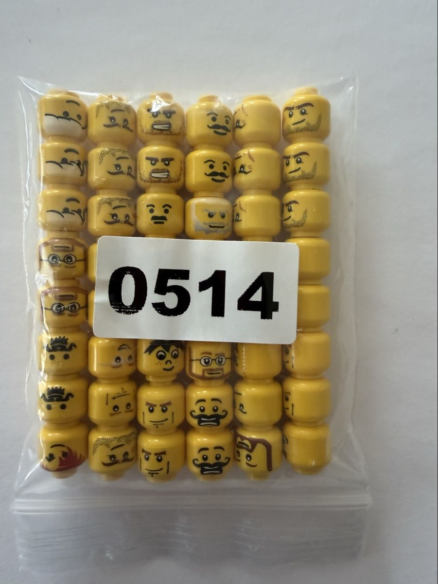 Lego Giocattoli: Lego Minifiguren Köpfe, Mix, 48 Stück  – Usato da Rheinfelden venduto da zim_2hqc 1