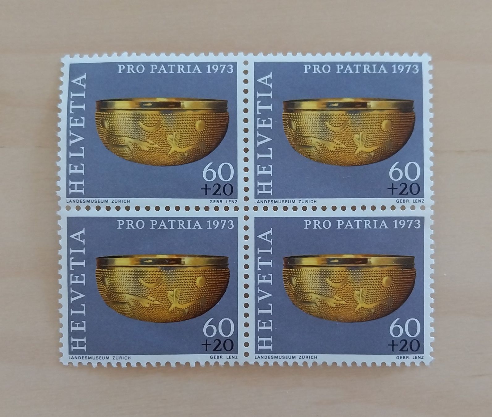 Tutti i francobolli: ProPatria 1973 NON OBLITERE – Nuovo (secondo la descrizione) da Bussigny venduto da jaqual
