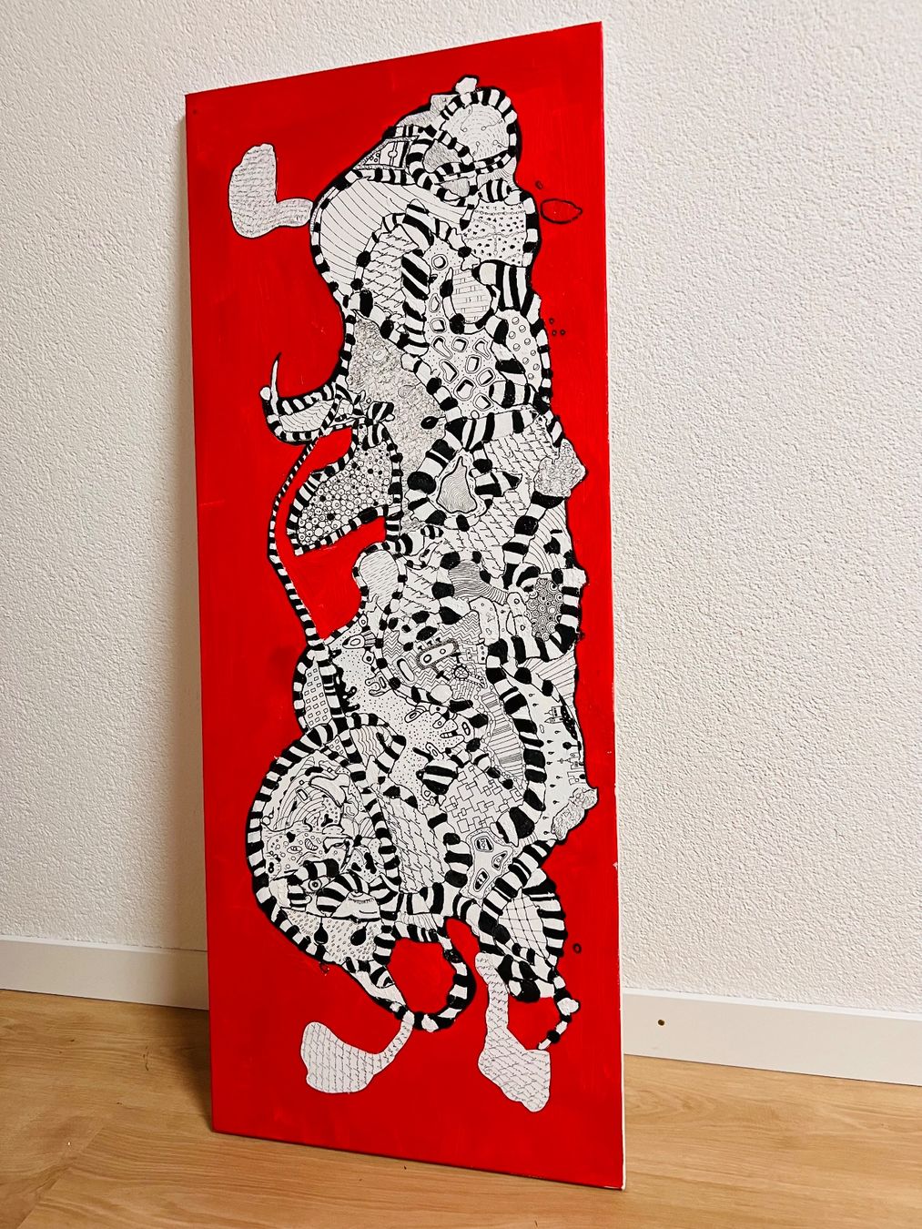 Dipinti: Abstrakt Gemälde 40x100 cm – Nuovo e nell'imballaggio originale da Kreuzlingen venduto da eszanza