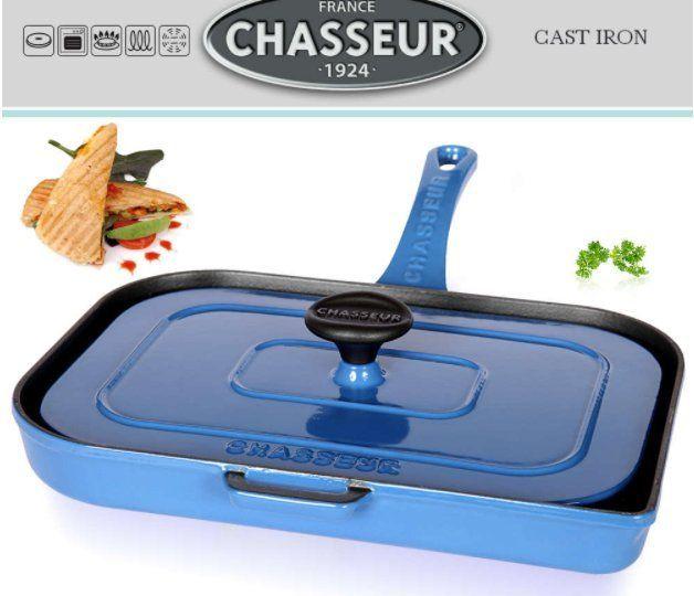 Chasseur Panini Presse mit Grillpfanne blau Kaufen auf Ricardo