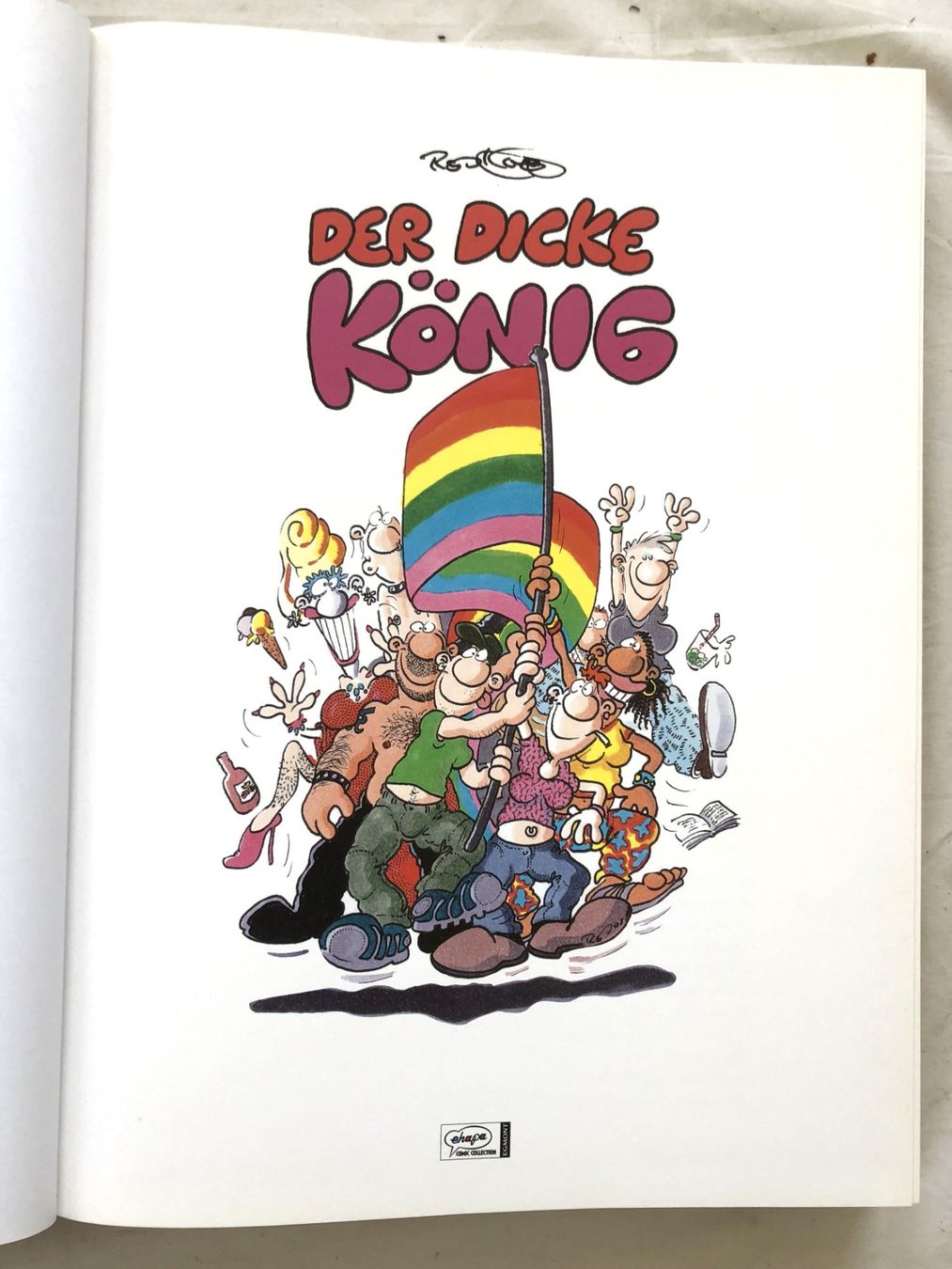 Comics: Ralf König - Der dicke König - Comicalbum - Hardcover – Gebraucht aus Schaffhausen von durruti 2
