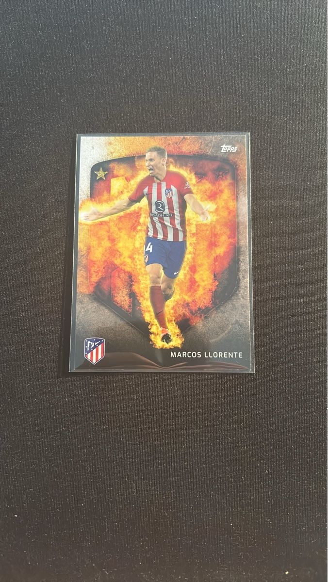 Topps Sammelbilder & Trading cards: Marcos Llorente - Topps - Atletico Madrid - Team Set – Gebraucht aus Kaiseraugst von Baum_12