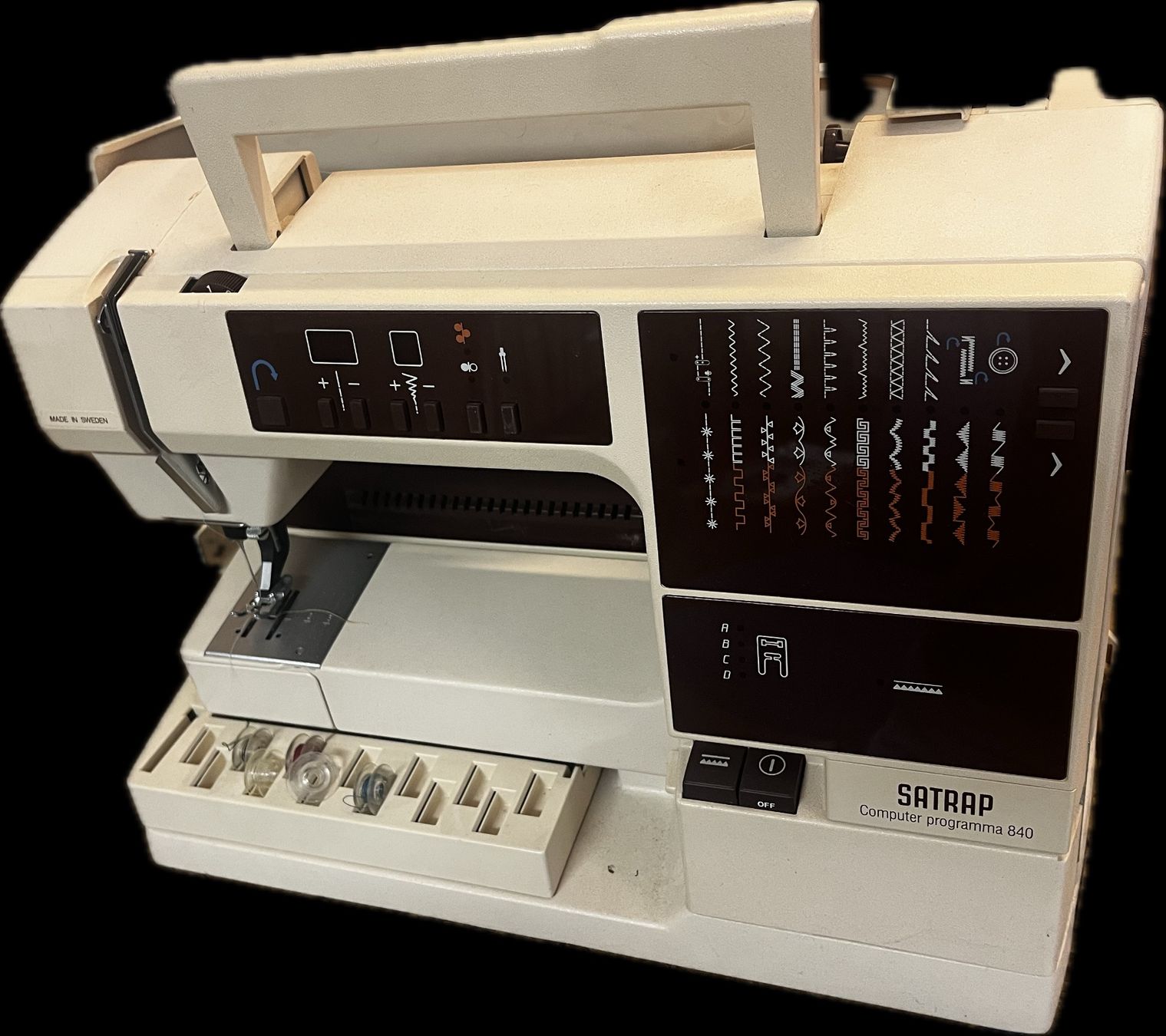 Macchine da cucire: SATRAP  840 Nähmaschine mit Zube... – Usato da Schlattingen venduto da Ercolino50 1