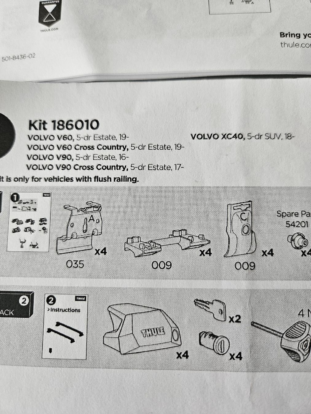Thule Dachträger: Thule WingBar Evo für Volvo XC40 – Gebraucht aus Grenchen von Fluri1 3