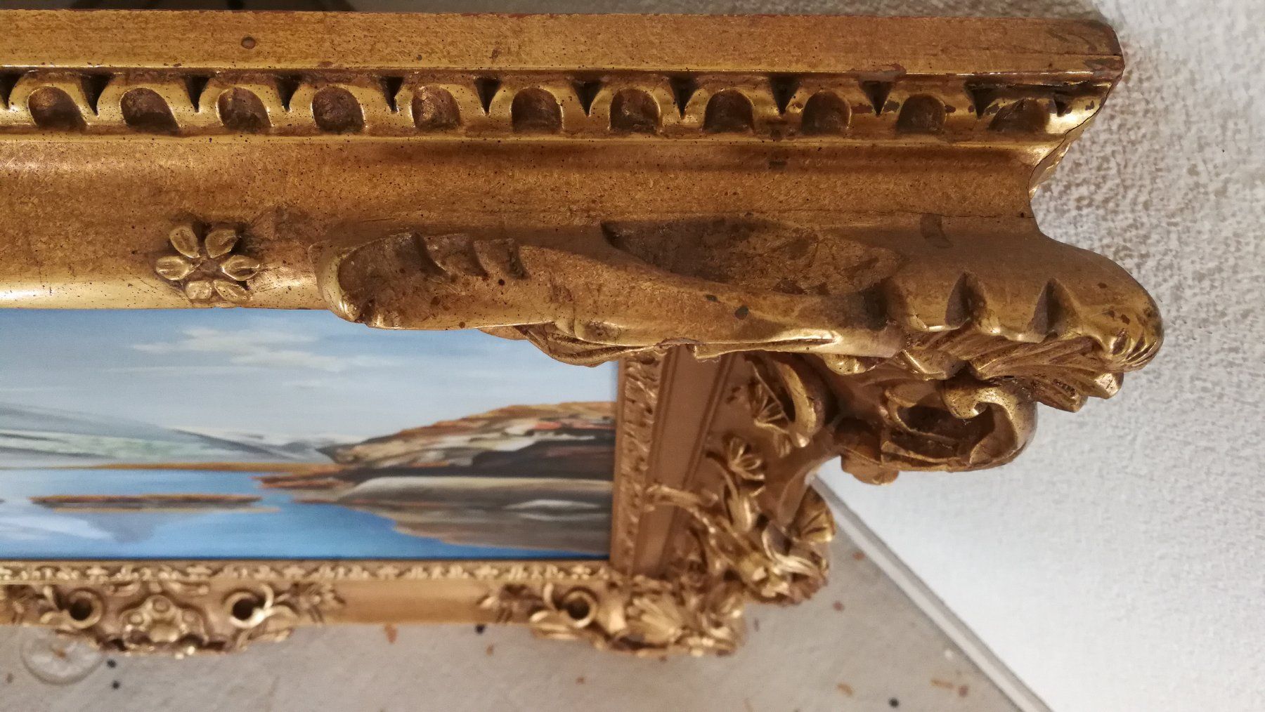 Gemälde: Matterhorn - Gemälde Schuhmacher 1941 – Gebraucht aus Bibern von lena-2005 1