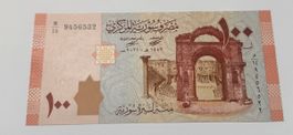 Billet 100 livres syriennes 2021 état neuf non circulé