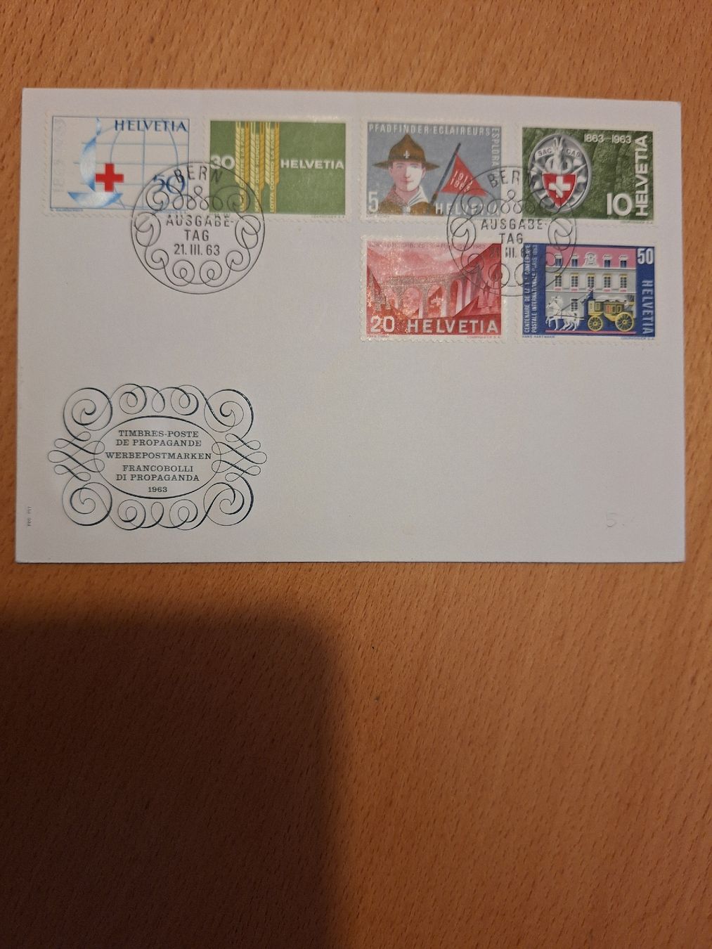Tutti i francobolli: FDC Werbemarken 1963 – Nuovo (secondo la descrizione) da zumikon venduto da lotegrandote