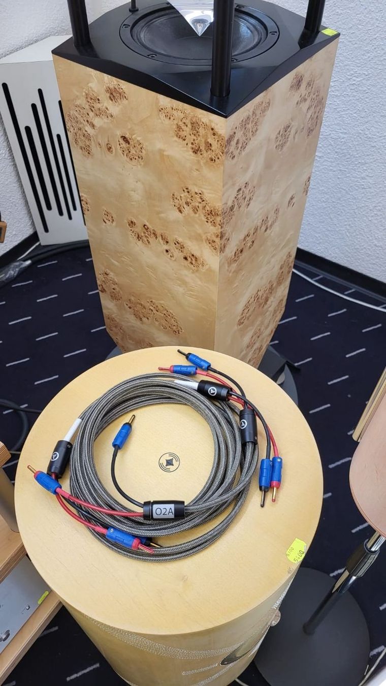 Cavi: O2A Quintessence Sublim-Lautsprecherkabel – Usato da Schaan venduto da hifiproject 1