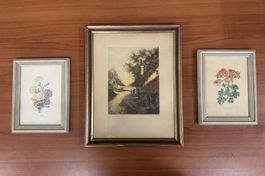 3 Petits tableaux