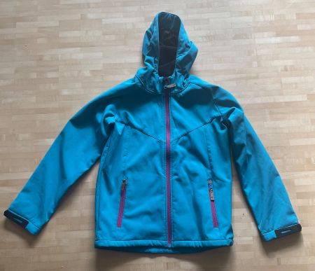 Rukka Softshell Jacke, Gr. 164, Türkis - Top Zustand!