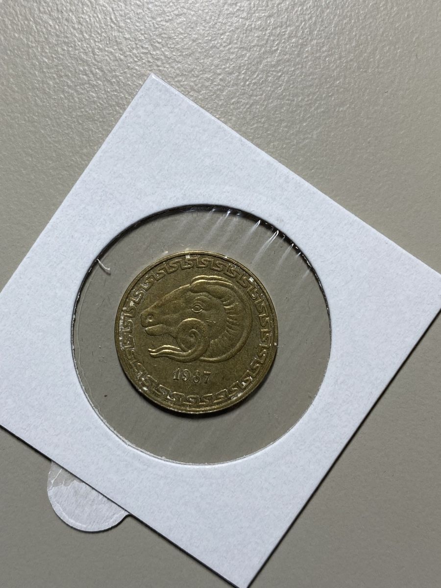 Tutti le monete: Algérie - 20 centimes - 1987 – Usato da Payerne venduto da Mike1682 1