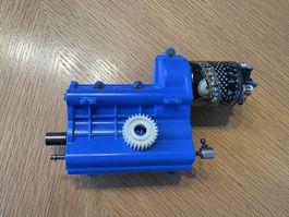 Tamiya Truck Getriebe mit Motor