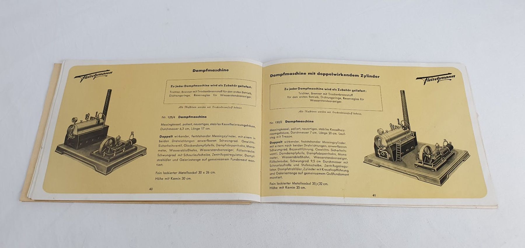 Fleischmann Modellini di ferrovie: Fleischmann Spur 0 Katalog 1952 Deutsch/Schweiz – Usato da Seon venduto da voAllBah 8