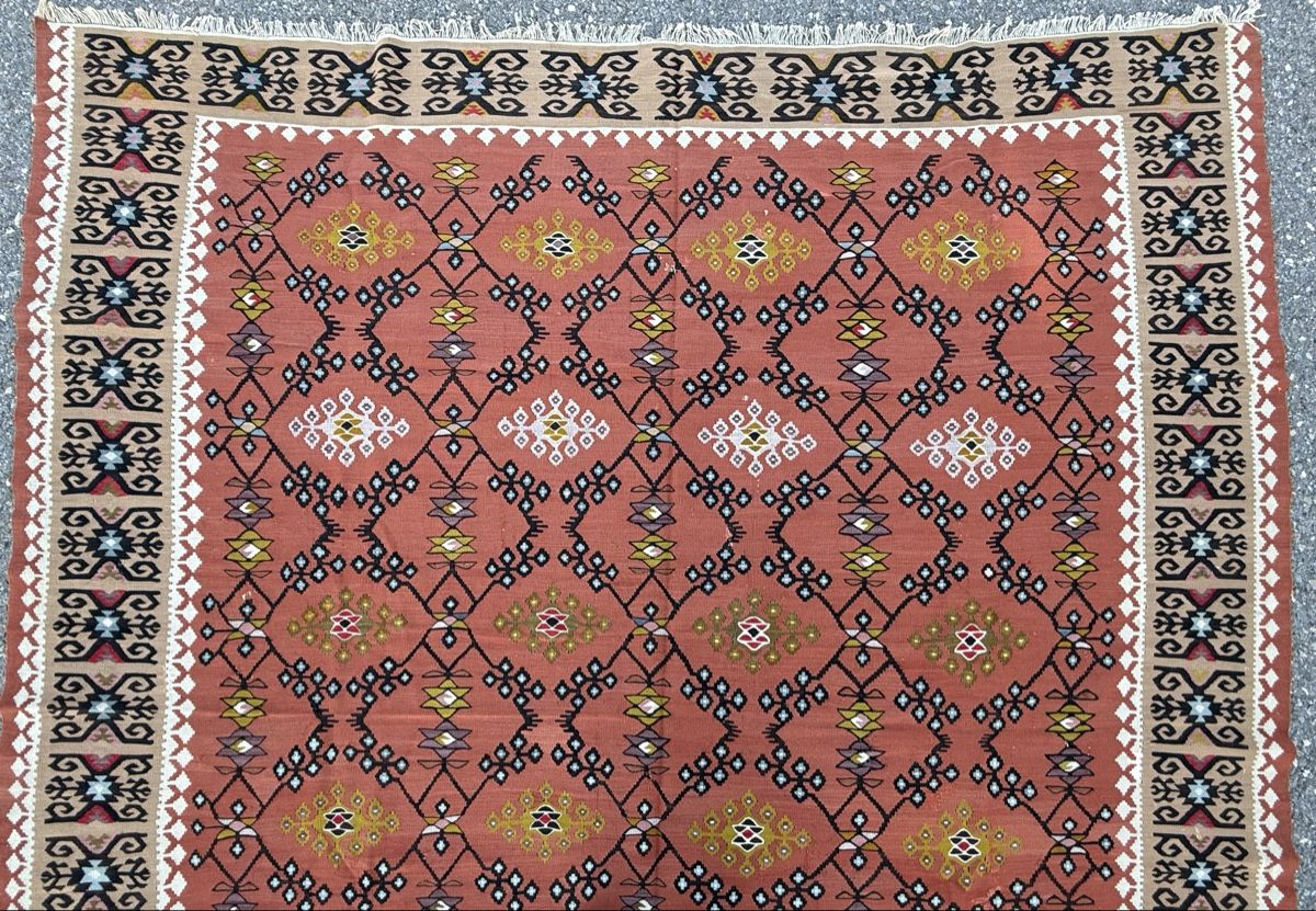 Kelim Teppiche: Schöner Orientteppich Kelim 276x243.cm – Gebraucht aus Büron von Filadefia-888 2