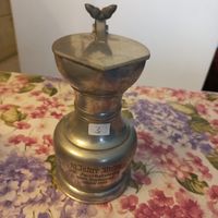 Zinn Pokal/Krug mit Deckel, Jahrgang 1931, Rarität.