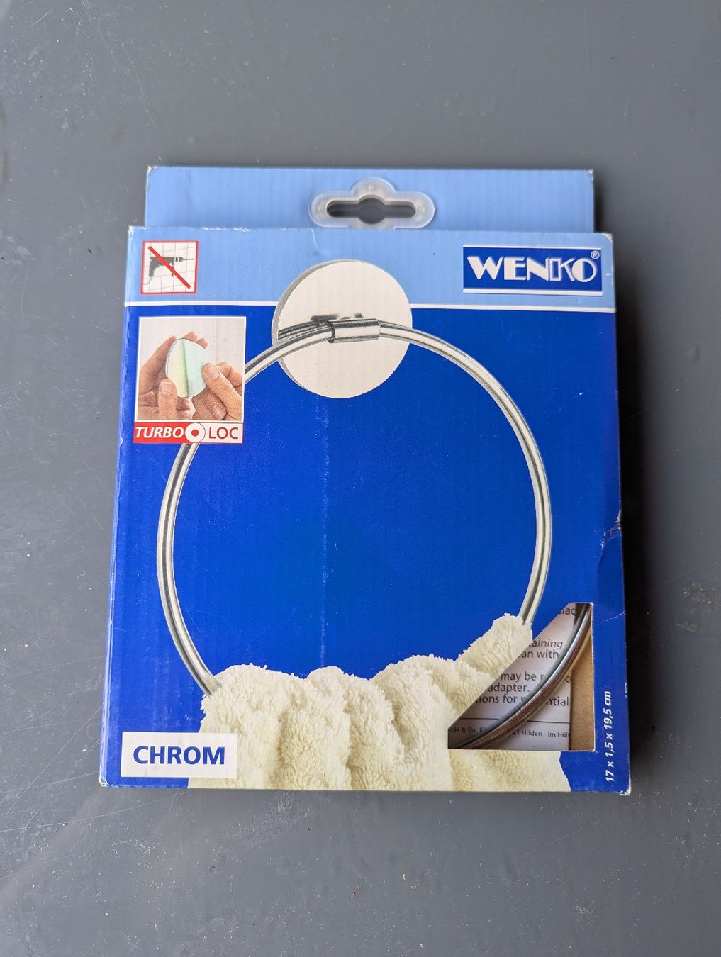 Wenko Portasciugamani: wenko Handtuch-Halterung – Nuovo e nell'imballaggio originale da Brienz BE venduto da bar_xf2d