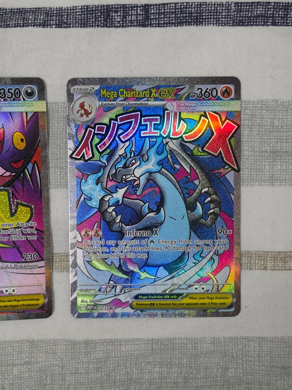 Pokémon Carte collezionabili: Mega Gengar ex 269 & Mega Charizard X ex 023 – Usato da Binningen venduto da oscark77 2