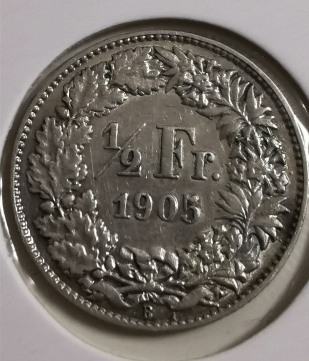 Tutti le monete: 50 Rappen 1905 Silber Top – Usato da Zürich venduto da turbopuz